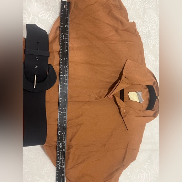 Rabbit Rabbit Rabbit
Vintage Rabbit Designs
Tailored Style Rust Dress NWOT - Picture 7 of 9